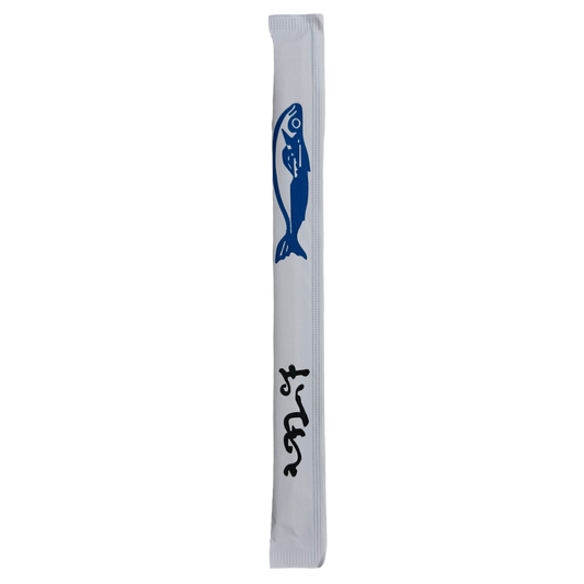 9" Twin Chopsticks Wrapped (FISH)