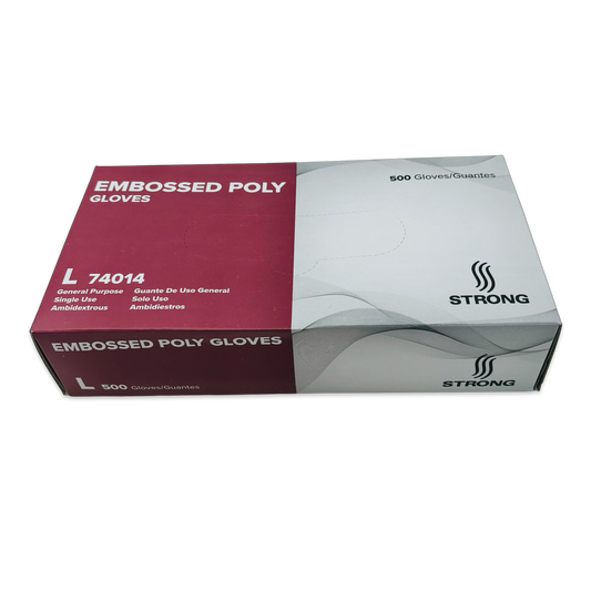 Poly Gloves Large