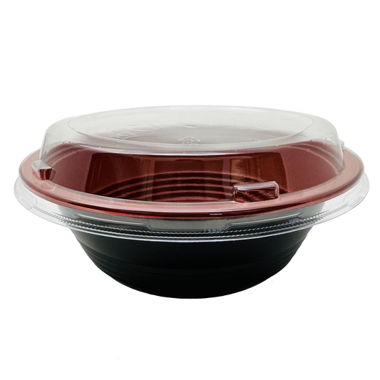 19OZ Bowl & Lid Red (550 ml)