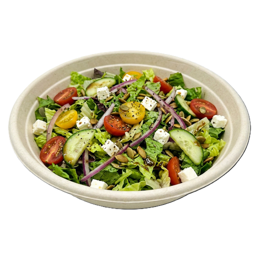24OZ Bagasse Bowl Natural, 300/CS