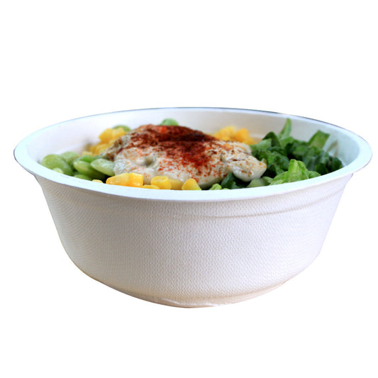 32OZ Bagasse Bowl, 500/CS