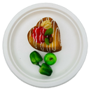 9" Bagasse Plate Round