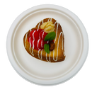 7" Bagasse Plate Round