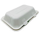 Bagasse Hinged Container 9X6 1 Comp