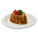 7" Bagasse Plate Round