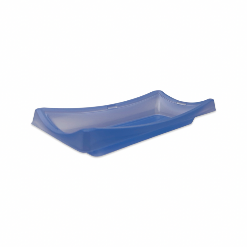 Sushi Container & Lid Blue Clear 30