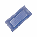 Sushi Container & Lid Blue Clear 30