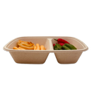 2-Compartment Natural Pulp Tray