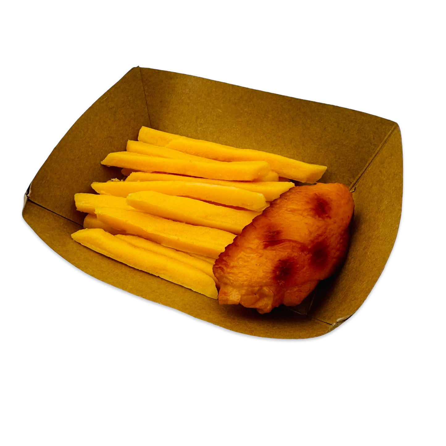 Paper Food Tray 2LB Kraft