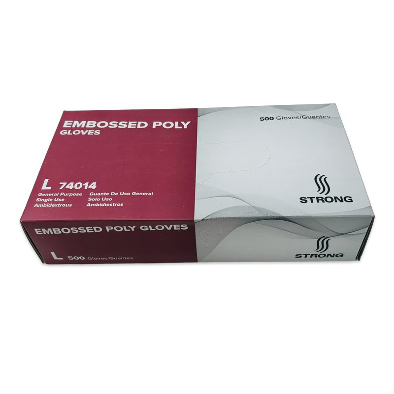 Poly Gloves Large
