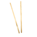 7.5" Wooden Coffee Stirrer Unwrapped