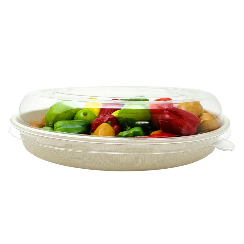 26OZ Bagasses Burrito Oval Bowl