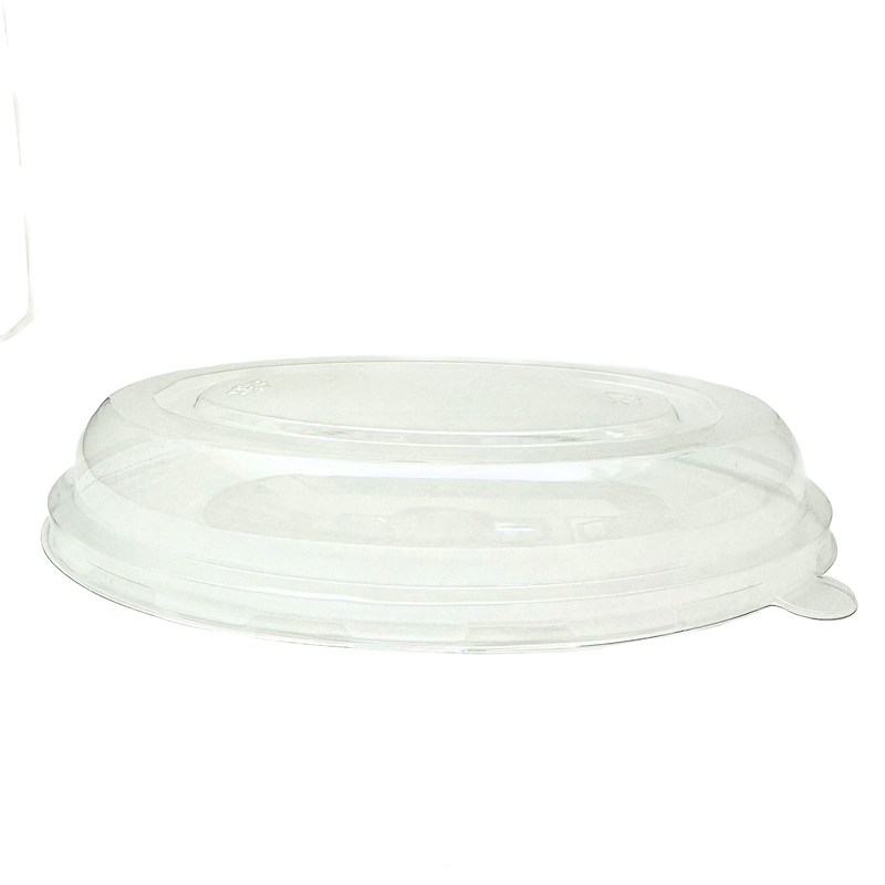 PET Lid for 26OZ Bagasse Burrito Oval  Bowl