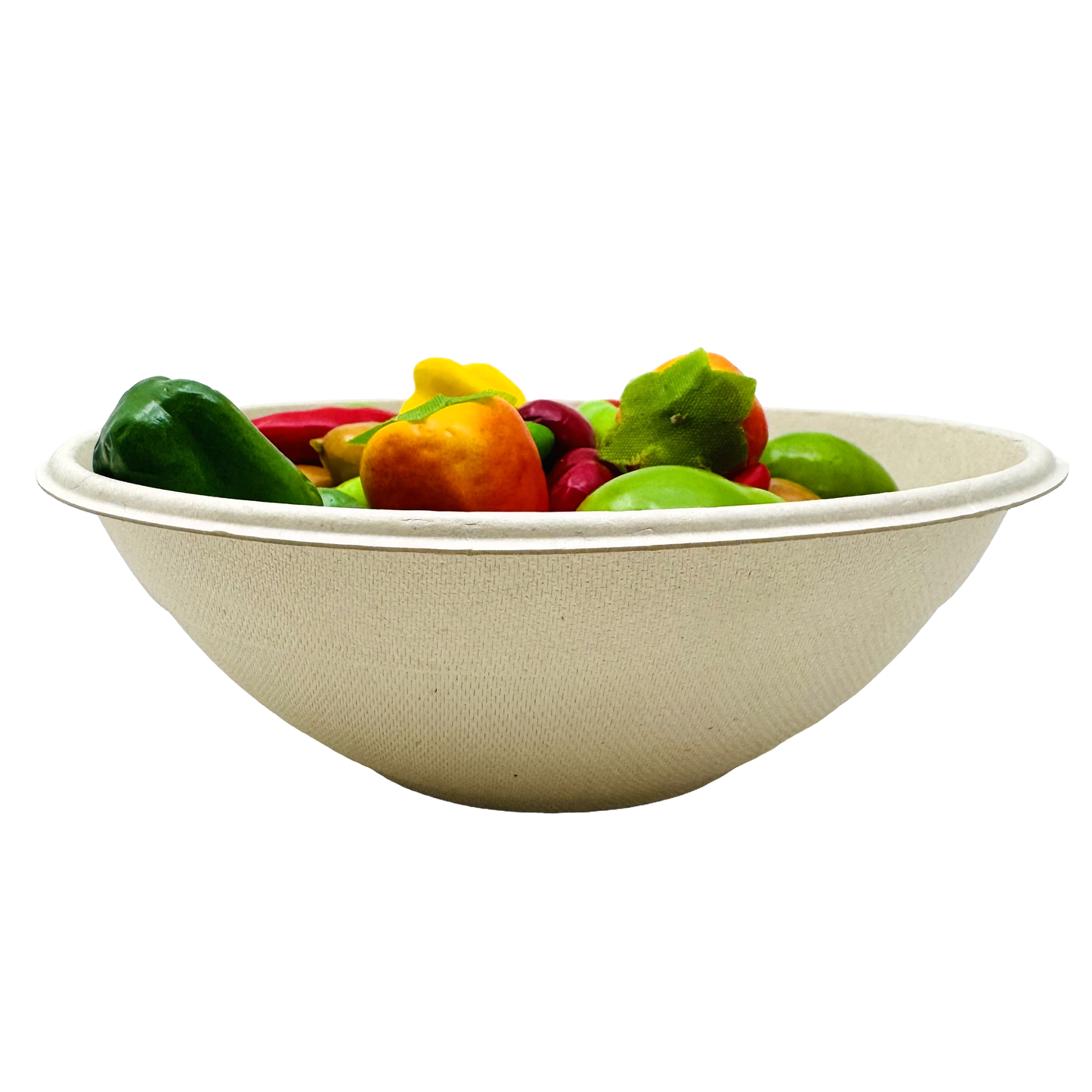 32OZ Bagasse Bowl Poke, 500/CS