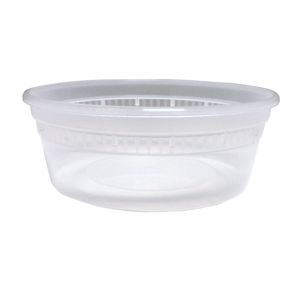 8OZ Plastic Soup Containers