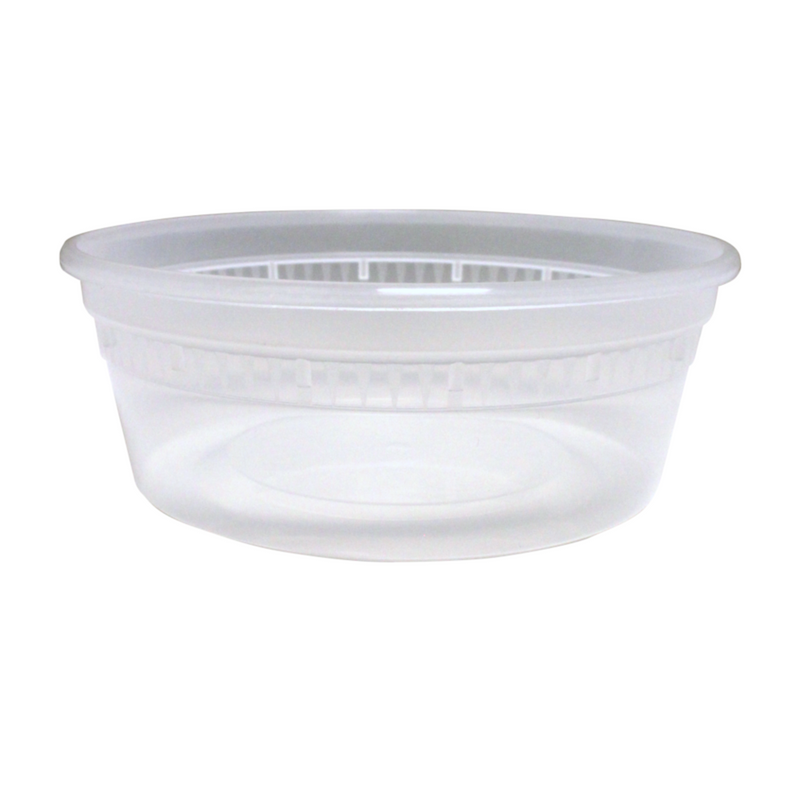 8OZ Plastic Soup Containers