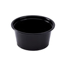 2OZ Portion Cup Black