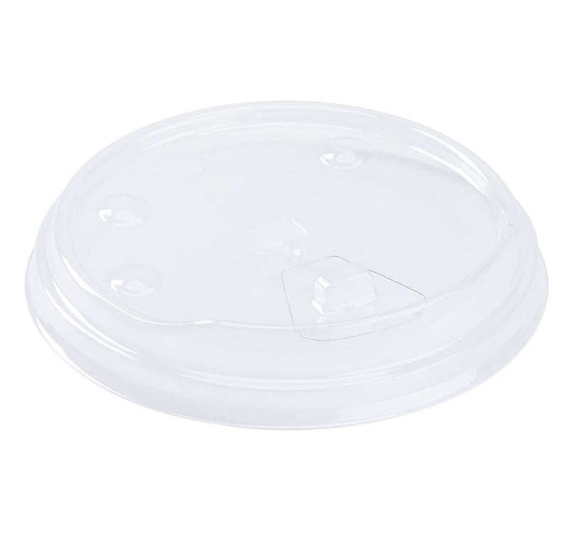 Strawless Sipper lid for 12-24oz PET Plastic Cups C-KC626TS-SH
