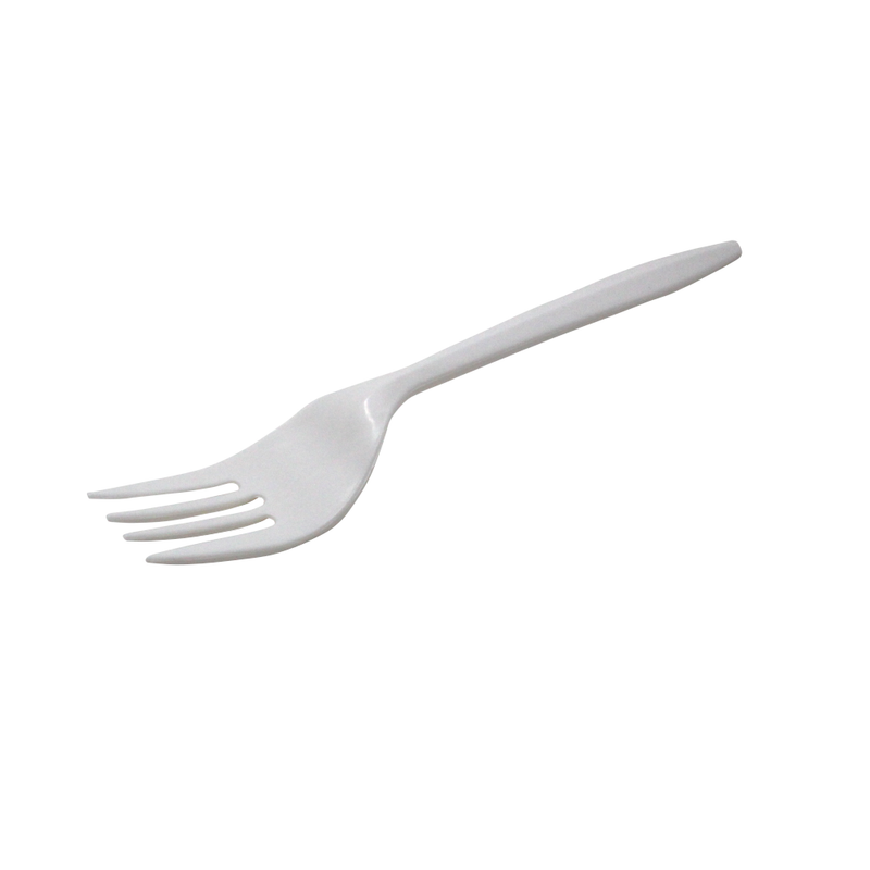 Fork Medium-Weight PP White