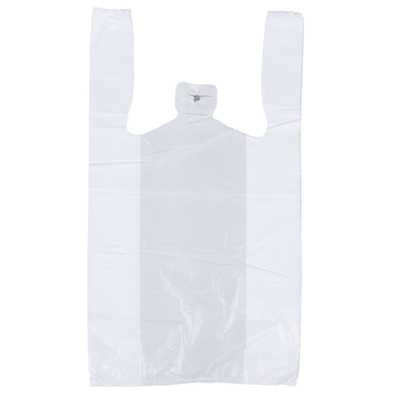 Plastic Bag 1/8 Plain White