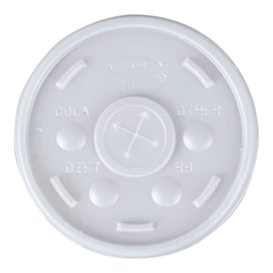 Straw Slot Lid Translucent