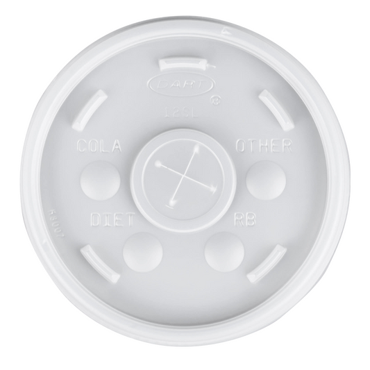Straw Slot Lid Translucent