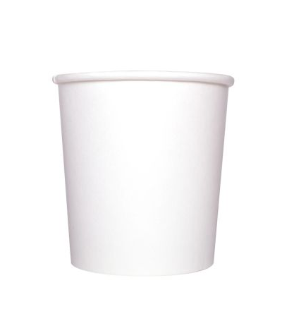 16OZ Gourmet Paper Food Container White