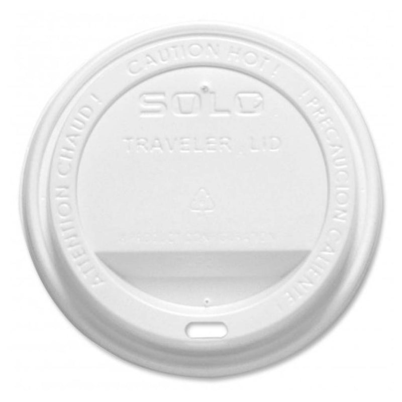Traveler Lid White for Paper Hot Cups TLP316