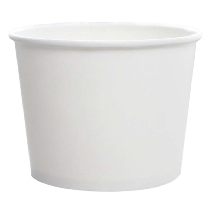 16OZ Paper Food Container (White) C-KDP16W