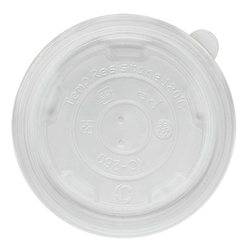 PP Flat Lid for 8OZ Paper Food Containers C-KDL95-PP