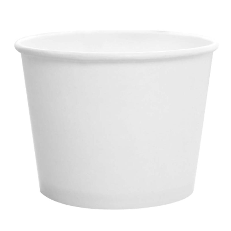 12OZ Paper Food Container (White) C-KDP12W