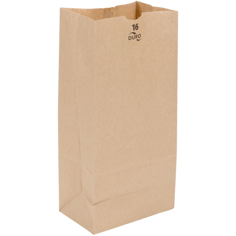 16 LB Kraft Bulwark Brown Paper Bag (Heavy) 71016