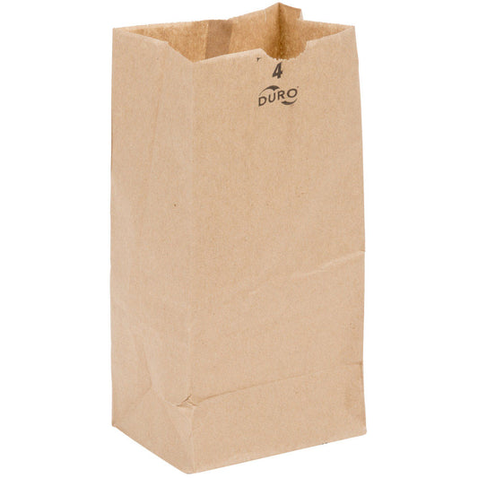 4 LB Kraft Brown Paper Bag