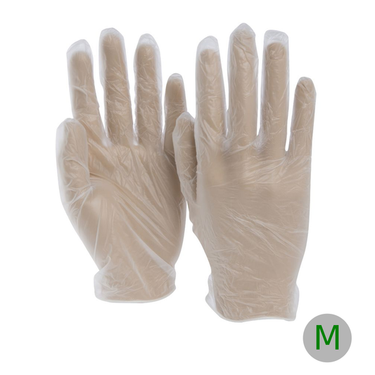 Vinyl Glove Powder Free Medium