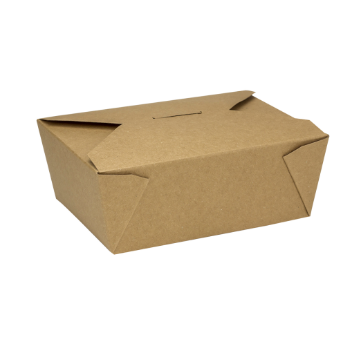 Paper Box #8 Kraft 6x4.75x2.5 (48 fl oz)