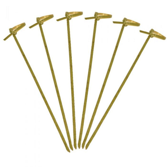Bamboo Skewer 5.9" (BN-150) Knotted Green