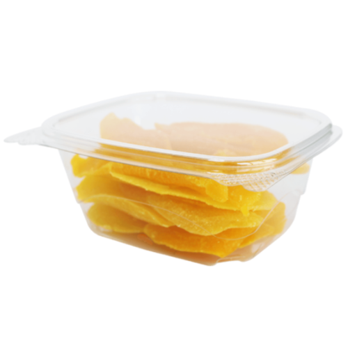 HC-16 Clear Hinged Container
