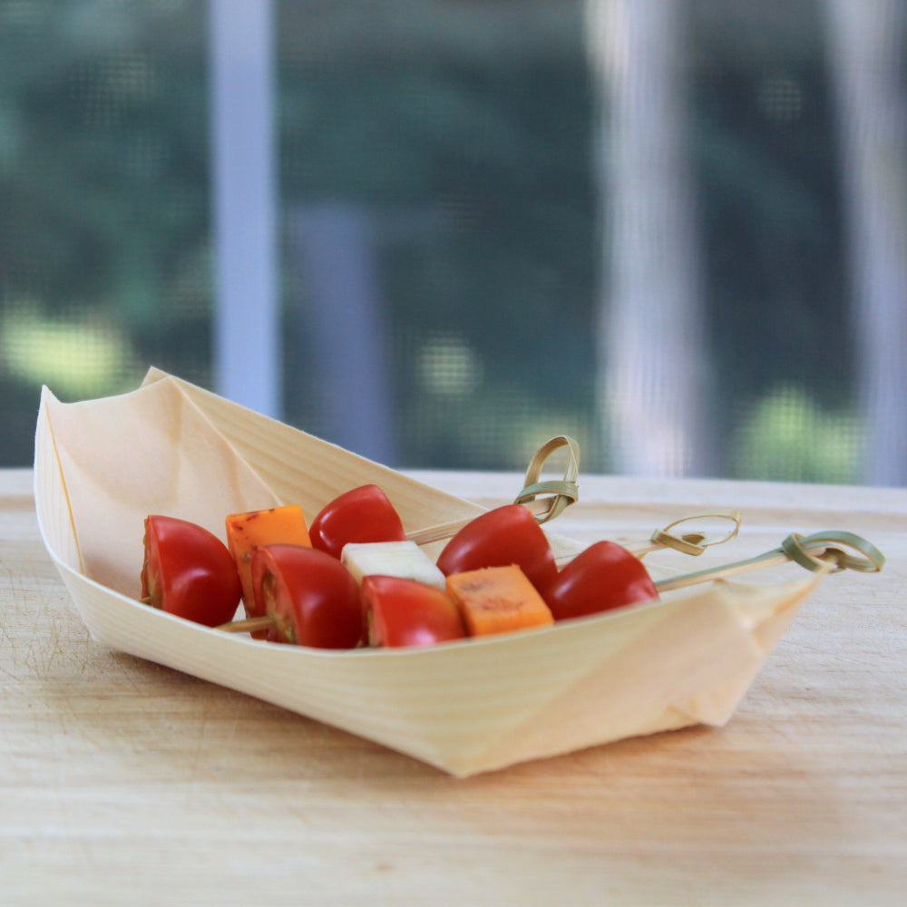 Wooden Boat 6"