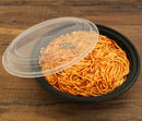 48OZ 9" Round Plastic Container and Lid