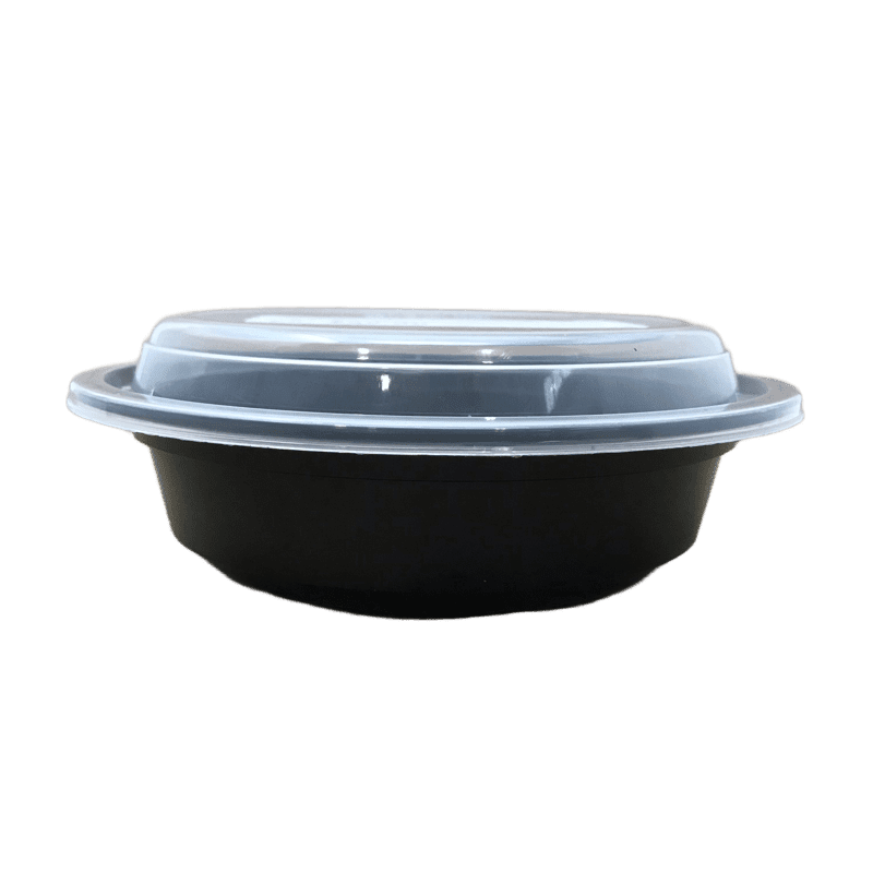 16OZ Round Plastic Container and Lid