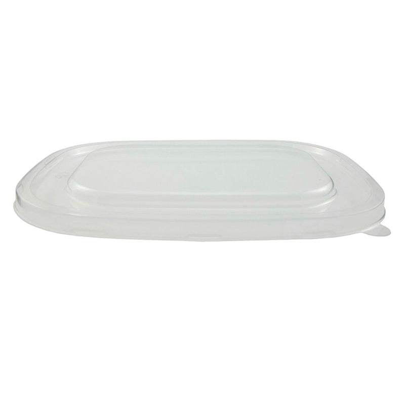PET Flat Lid for 32/64OZ Rectangle Grab & Go